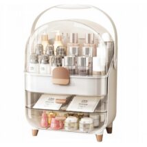 Organizer szkatułka na kosmetyki, biżuterię, biały 38 x 27 x 18 cm CB73
