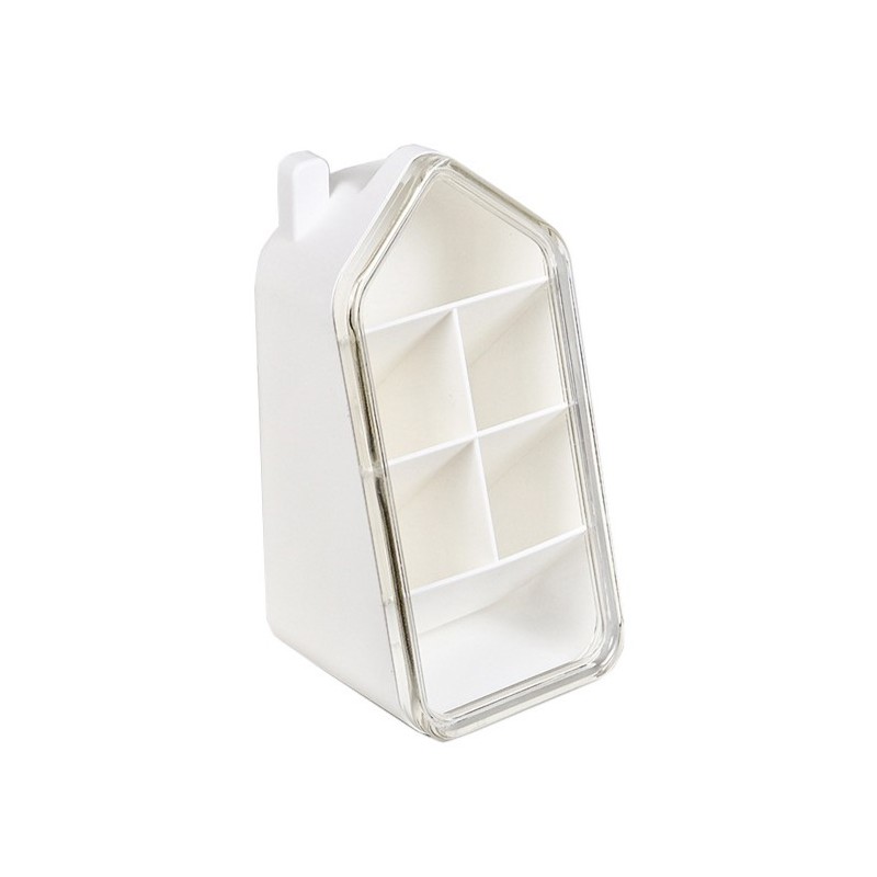 Organizer biurowy, przybornik z przegródkami, domek 11 x 11 x 21,6cm CB72