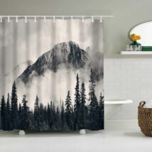 Zasłona prysznicowa, kurtyna z wydrukiem 3D, wodoodporna 200×180 cm ZPR15