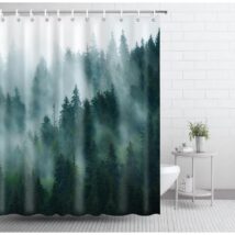 Zasłona prysznicowa, kurtyna z wydrukiem 3D, wodoodporna 200×180 cm ZPR21
