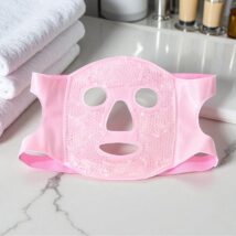 Dwustronna, żelowa chłodząco – rozgrzewająca maseczka na twarz, relaksująca AK22R