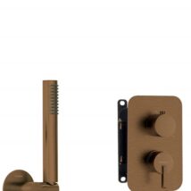 Zestaw prysznicowy podtynkowy z BOXem mieszaczowym – z główką natryskową