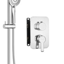 Zestaw prysznicowy podtynkowy z BOXem mieszaczowym