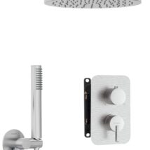 Zestaw prysznicowy podtynkowy z BOXem mieszaczowym – z głowicą prysznicową