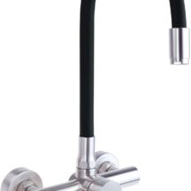 Bateria kuchenna ścienna z giętą wylewką