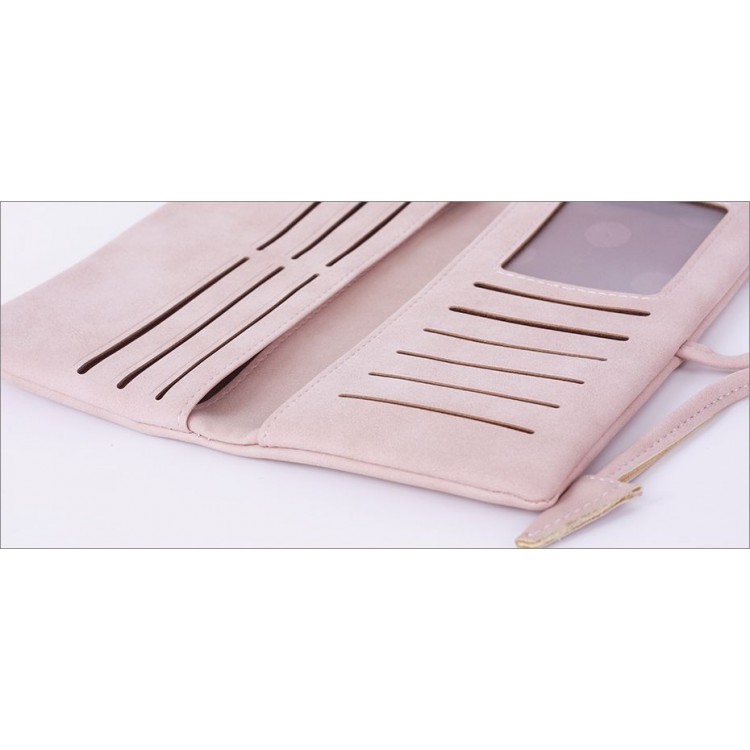 PORTFEL DAMSKI NUBUK MIĘKKI SZarość PW75SZ - obrazek 3