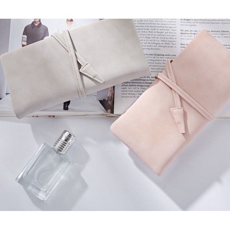 PORTFEL DAMSKI NUBUK MIĘKKI SZarość PW75SZ - obrazek 4