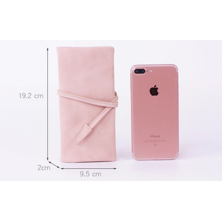 PORTFEL DAMSKI NUBUK MIĘKKI SZarość PW75SZ - obrazek 5