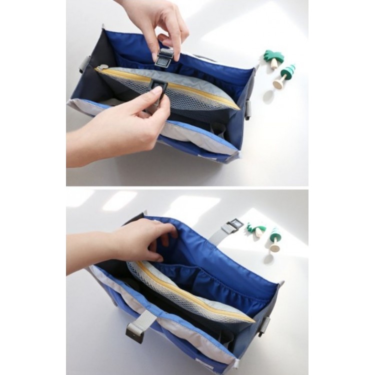 Wiszący organizer do wózka lub stojący niebieski OR21N - obrazek 4