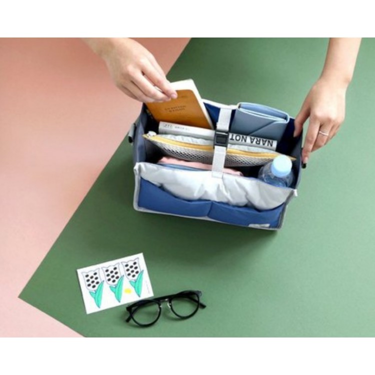 Wiszący organizer do wózka lub stojący niebieski OR21N - obrazek 6