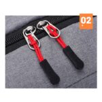 Plecak sportowy USB szary PL150WZ2 - obrazek 4