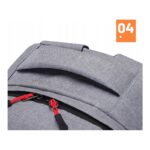 Plecak sportowy USB szary PL150WZ2 - obrazek 6