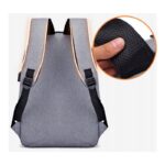 Plecak sportowy USB szary PL150WZ2 - obrazek 7