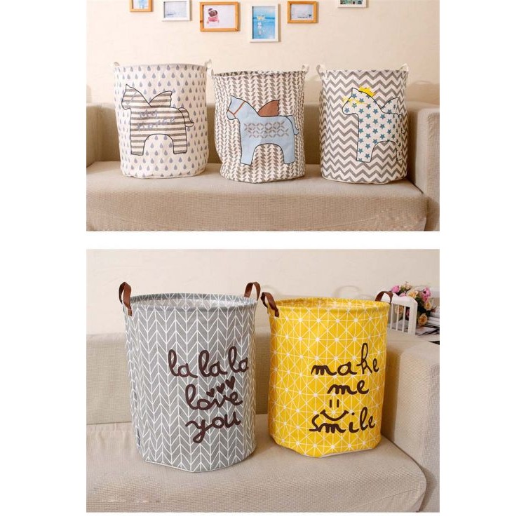 Pojemnik na zabawki kosz, worek na pranie PEGAZ OR2WZ21 - obrazek 5