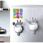 Wieszak, uchwyt, haczyk na szczoteczki POJEMNIK SAMOPRZYLEPNY NA AKCESORIA ŁAZIENKOWE 1 SZT U20SZ - obrazek 3