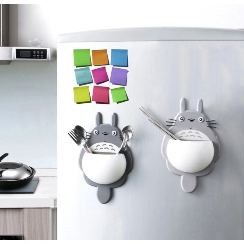 Wieszak, uchwyt, haczyk na szczoteczki POJEMNIK SAMOPRZYLEPNY NA AKCESORIA ŁAZIENKOWE 1 SZT U20SZ - obrazek 3