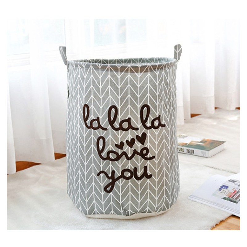 Pojemnik na zabawki kosz, worek na pranie OR102WZ2 - obrazek 4