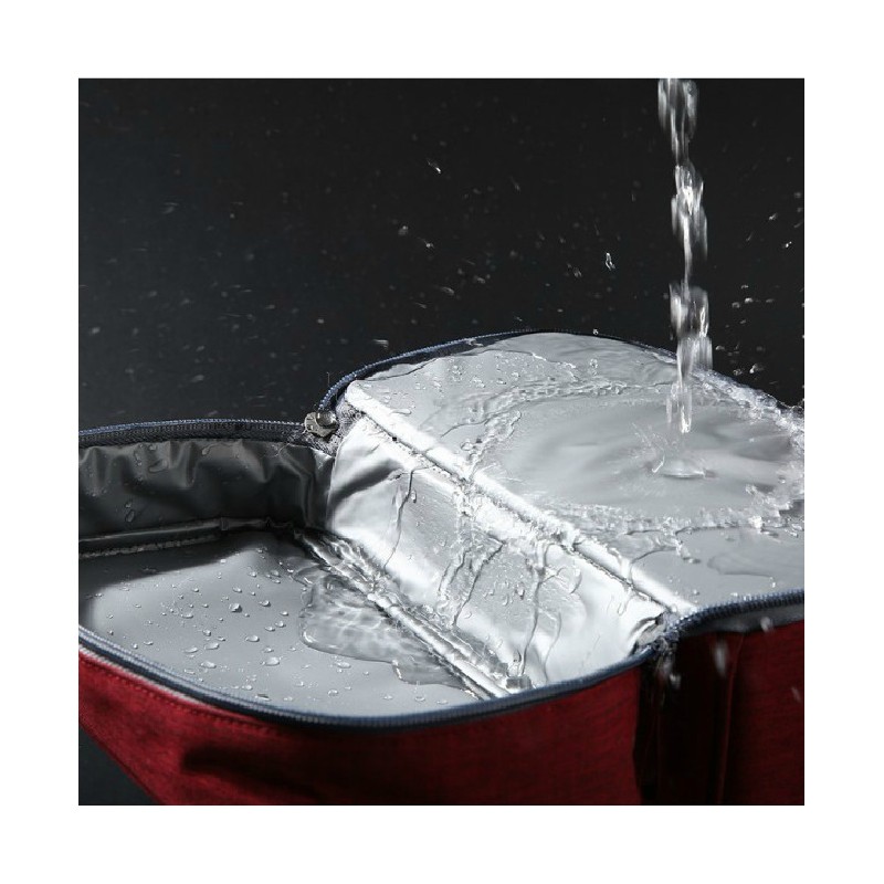 Kosmetyczka wodoodporna rozkładana 2 poziomowa 25x21x11,5cm KS103WZ2 - obrazek 3