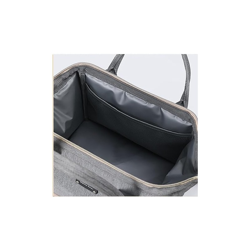 Torba, organizer do wózka 2 komory 26x23x18cm czarna PLM29CZ - obrazek 3