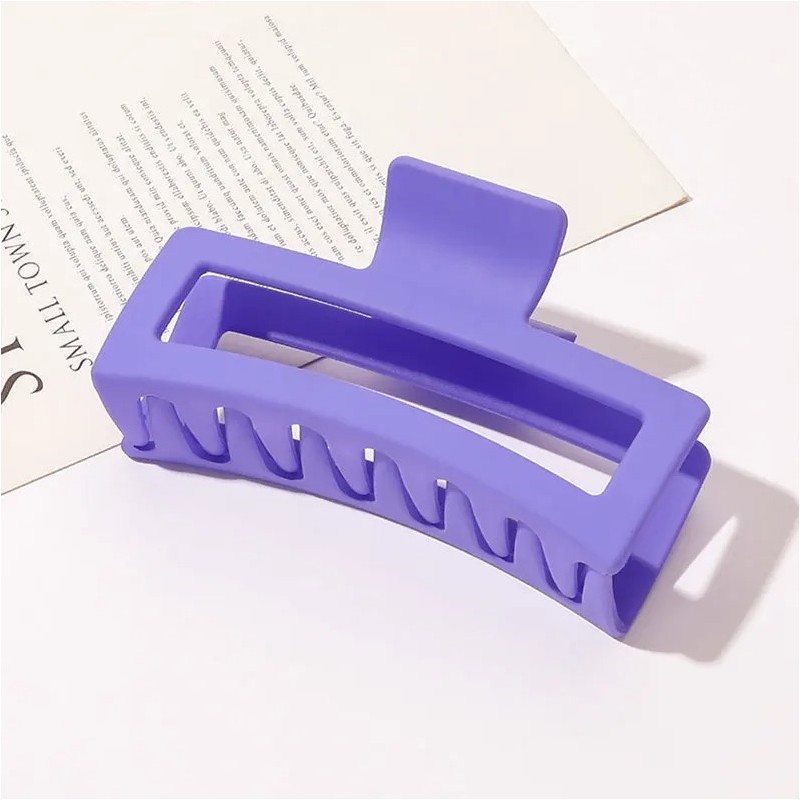 Spinka do włosów duża klamra XL ciemny fiolet 13cm SP277CF - obrazek 3