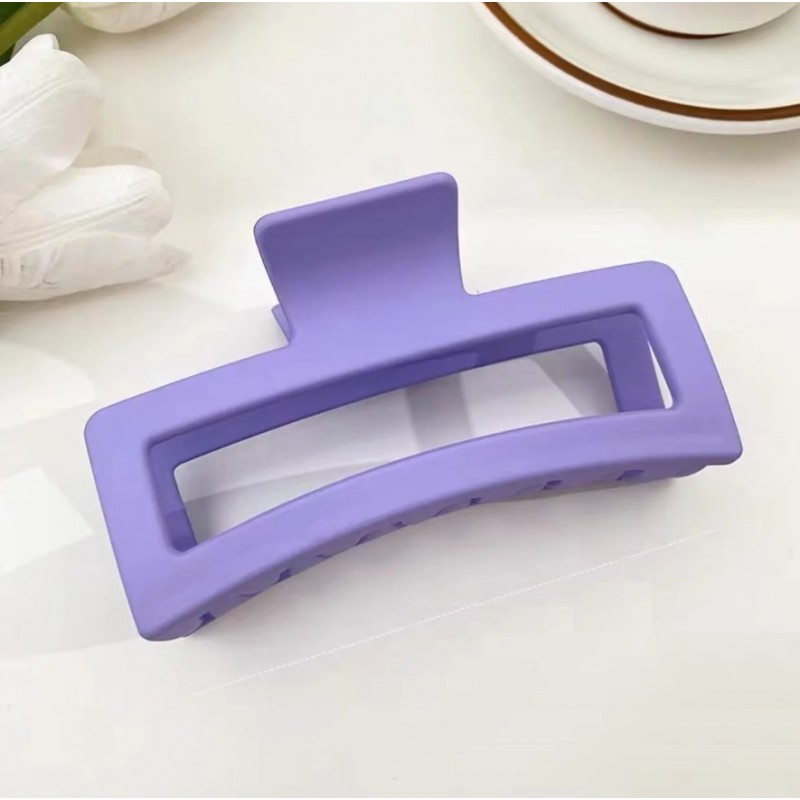 Spinka do włosów duża klamra XL ciemny fiolet 13cm SP277CF - obrazek 5