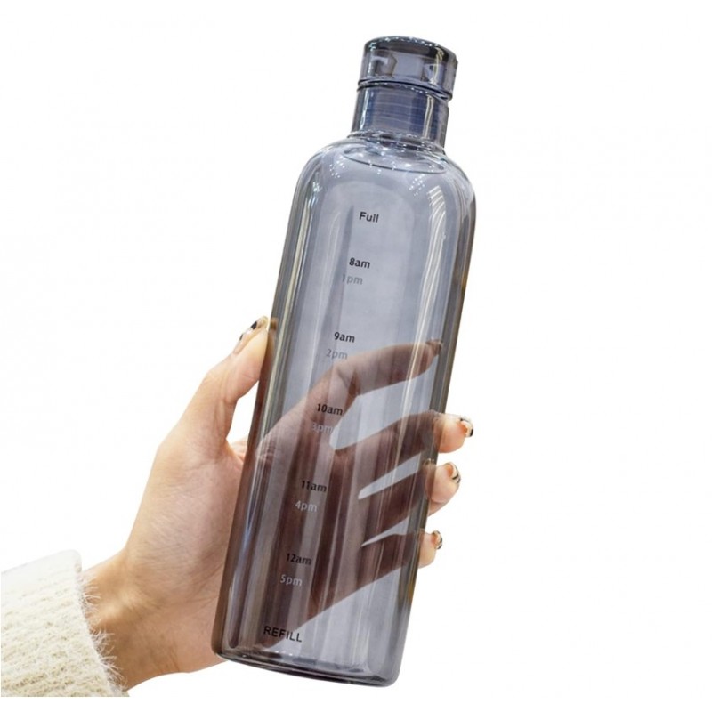 Butelka na wodę Bidon DESIGN zakręcany 750 ML BD33CZ - obrazek 5