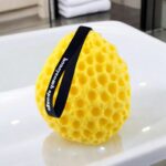 Gąbka Plaster miodu do mycia ciała na mokro 10 cm delikatny peeling GB03 - obrazek 5