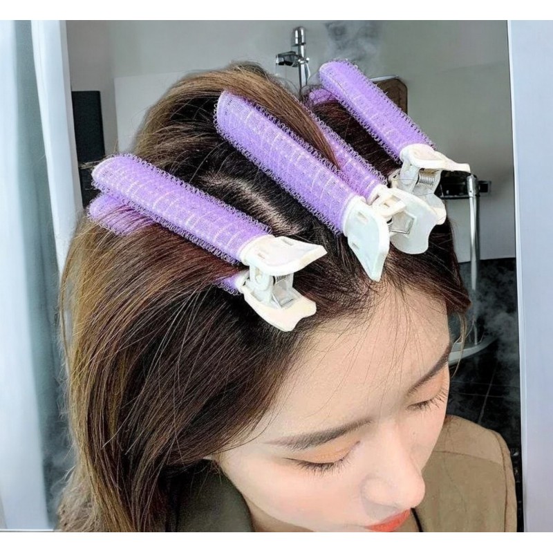 Lokówki spinki do stylizacji włosów 8,2x2,2 cm 2 szt AK08 - obrazek 3