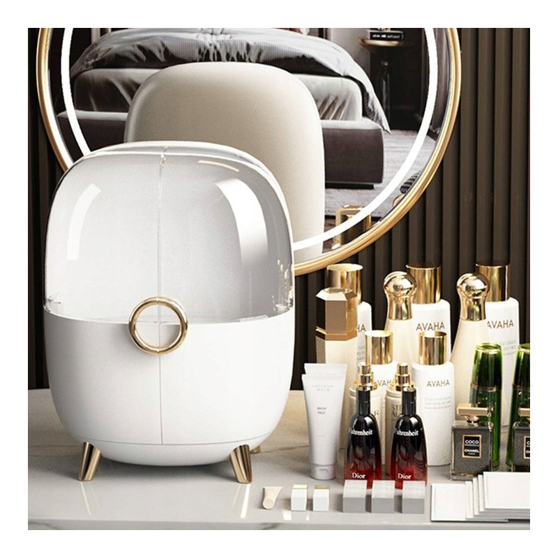 Organizer RING szkatułka na kosmetyki, biżuterię XL wielopoziomowy CB33 - obrazek 3