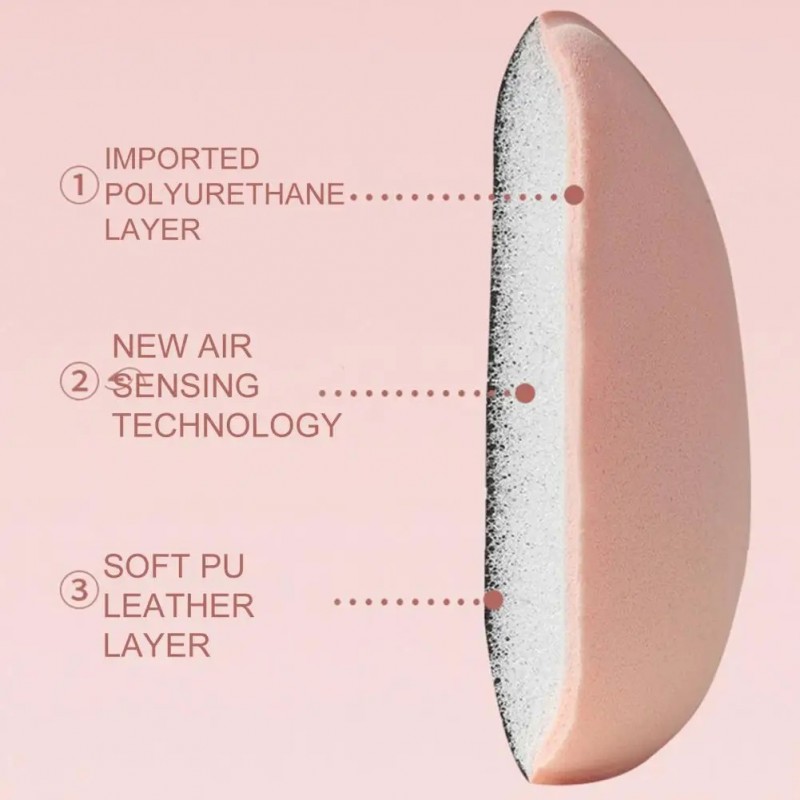 Mini puszek, gąbeczka na palec do makijażu 3x4 cm 2 szt GB18 - obrazek 3