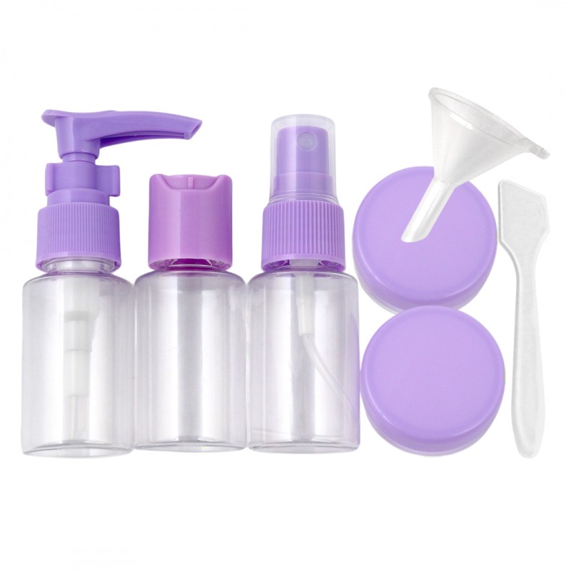 Zestaw pojemniczków i akcesoriów podróżnych 7w1 KS122FIO - obrazek 3