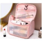 Kosmetyczka rozkładana WASHBAG kuferek różowy KS46R - obrazek 5