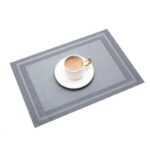 Wodoodporna podkładka na stół 30x45 cm prostokątna szara MP34S - obrazek 5