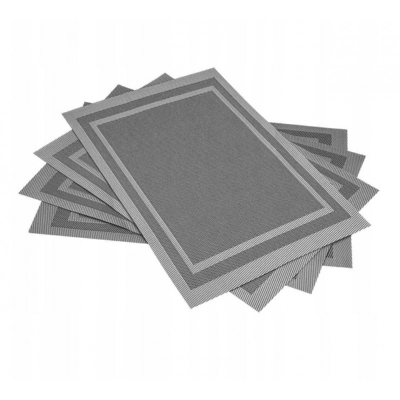 Wodoodporna podkładka na stół 30x45 cm prostokątna szara MP34S - obrazek 7