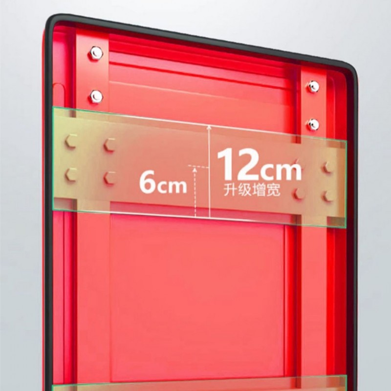 Wózek transportowy, magazynowy ręczny, składany, metalowy 88 x 58 cm AT01 - obrazek 5