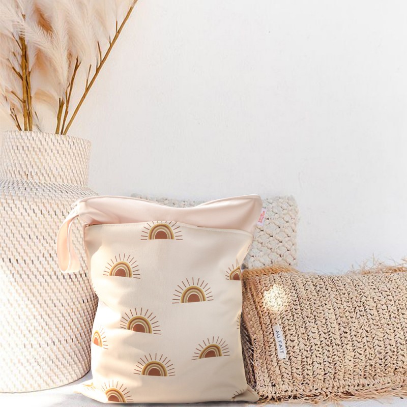 Wodoodporna torba, organizer, worek do wózka, na kapcie do przedszkola 30x40cm WB02 - obrazek 4