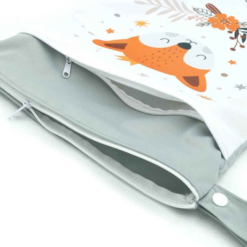 Wodoodporna torba, organizer, worek do wózka, na kapcie do przedszkola 30x40cm WB04 - obrazek 5