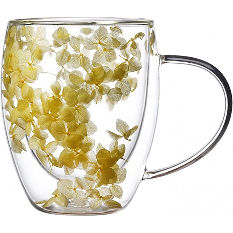 Szklanka termiczna z kwiatami w środku, hortensje 300 ml 1szt SZK153 - obrazek 7