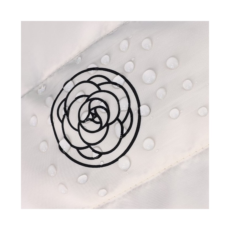 Kosmetyczka damska pikowana duża, wodoodporna czarna 22 x 31cm KS144CZ - obrazek 6