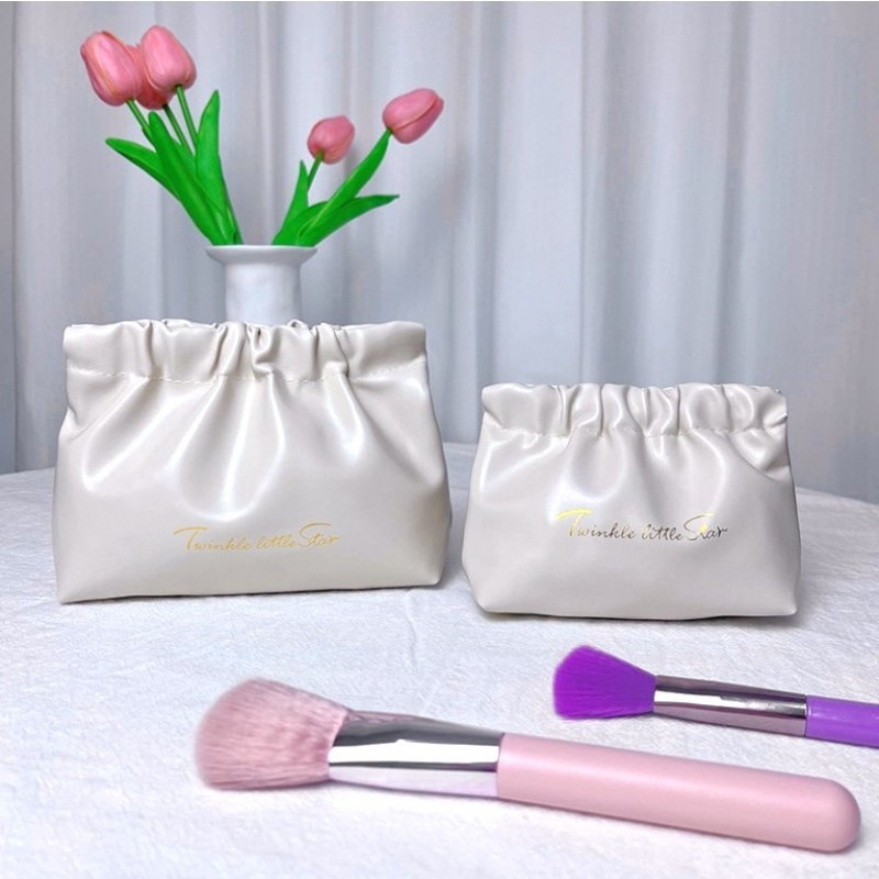 Kosmetyczka, saszetka na kosmetyki, wkładki, ekoskóra rozm S 12,5x9,5cm KS147B - obrazek 6