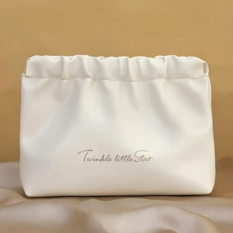 Kosmetyczka, saszetka na kosmetyki, wkładki, ekoskóra rozm S 12,5x9,5cm KS147B - obrazek 7