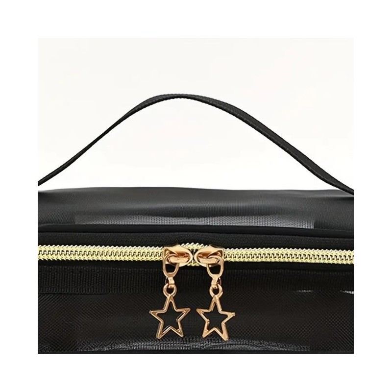 Kosmetyczka organizer na kosmetyki SMILING GIRL rozm. L 22x15x12cm KS108 - obrazek 4