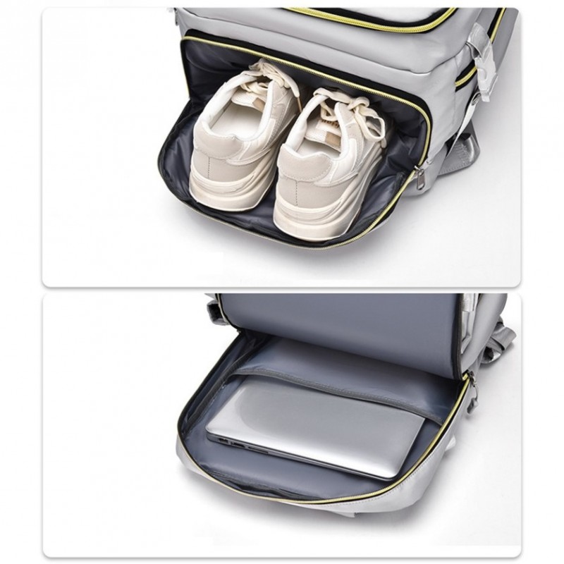 Plecak podróżny, kabinowy do samolotu, wodoodporny, 42x28x21cm PL180 - obrazek 7