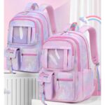 Plecak RAINBOW sweet szkolny uniwersalny kieszonki z maskotką PL159FIO - obrazek 5