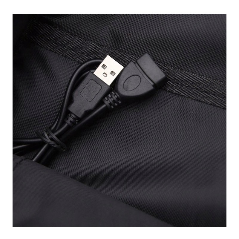 Plecak sportowy szkolny uniwersalny z brelokiem USB PL158 - obrazek 5