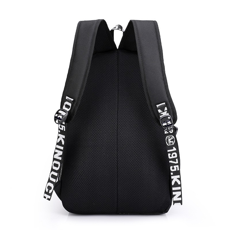 Plecak sportowy szkolny uniwersalny z grafiką świecącą w ciemności USB PL157 - obrazek 5