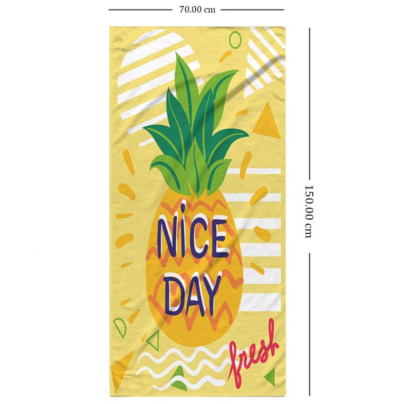 Ręcznik plażowy prostokątny NICE DAY 150x70 REC54WZ4 - obrazek 4