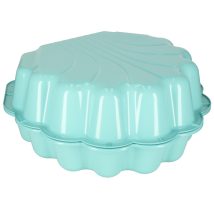 Piaskownica zamykana basen Muszelka Twins podwójna 2w1 160×87,5×19,5cm miętowa