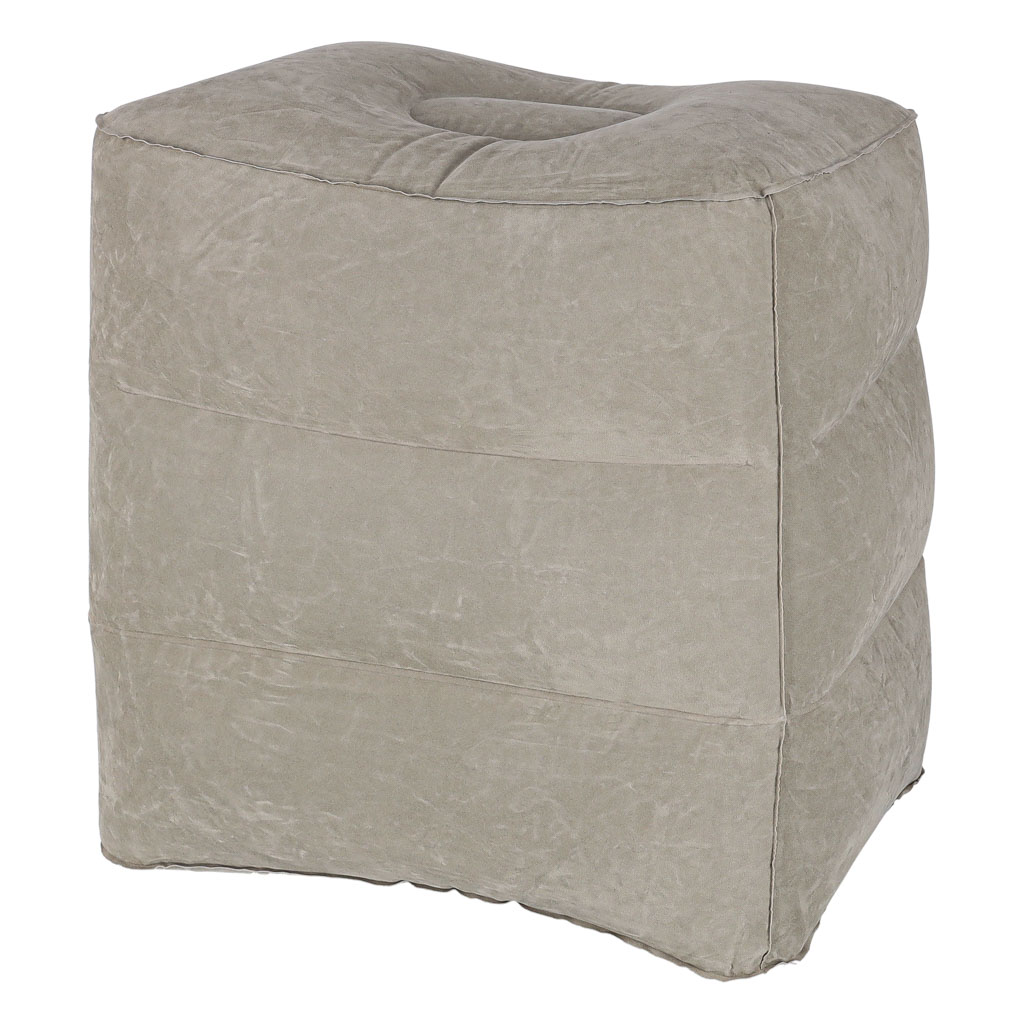 Podnóżek nadmuchiwany pod nogi pufa turystyczna 3 poziomy wysokości