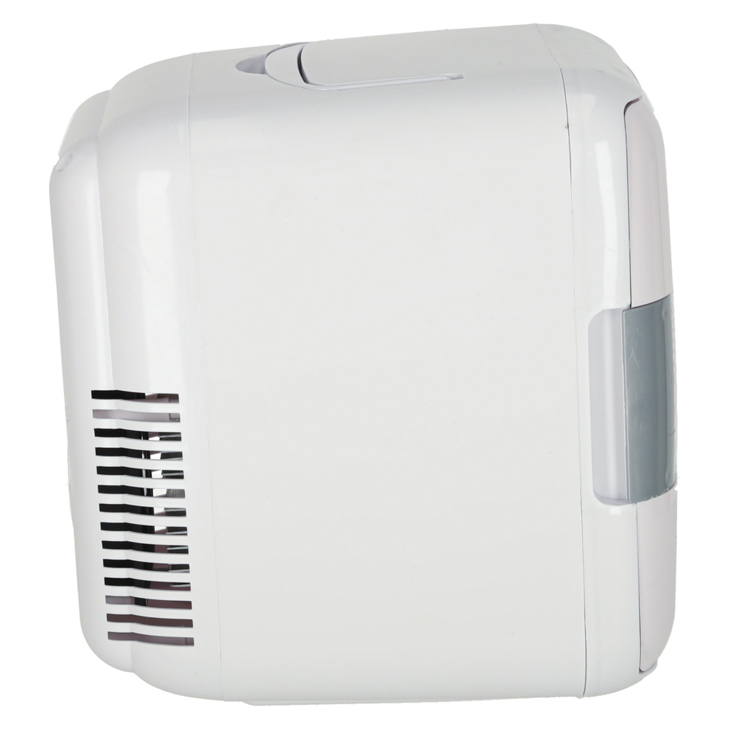 Lodówka turystyczna elektryczna samochodowa mini na jedzenie kosmetyki grzanie chłodzenie 2w1 4L biała - obrazek 8